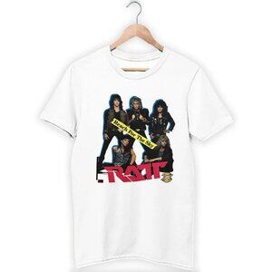 Vintage Ratt Band Reach For The Sky T Shirt Retro Rock Music Graphic Fan Gift 89